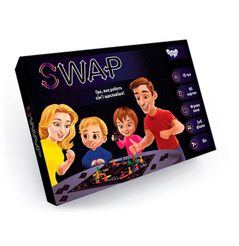 Настільна розважальна гра "Swap" G-Swap-01-01U фото