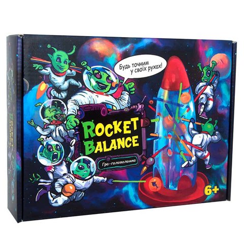 Настільна гра (укр) "Rocket Balance" 30407 фото