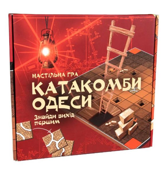 Настільна гра Strateg Катакомби Одеси розважальна українською мовою 30285 фото